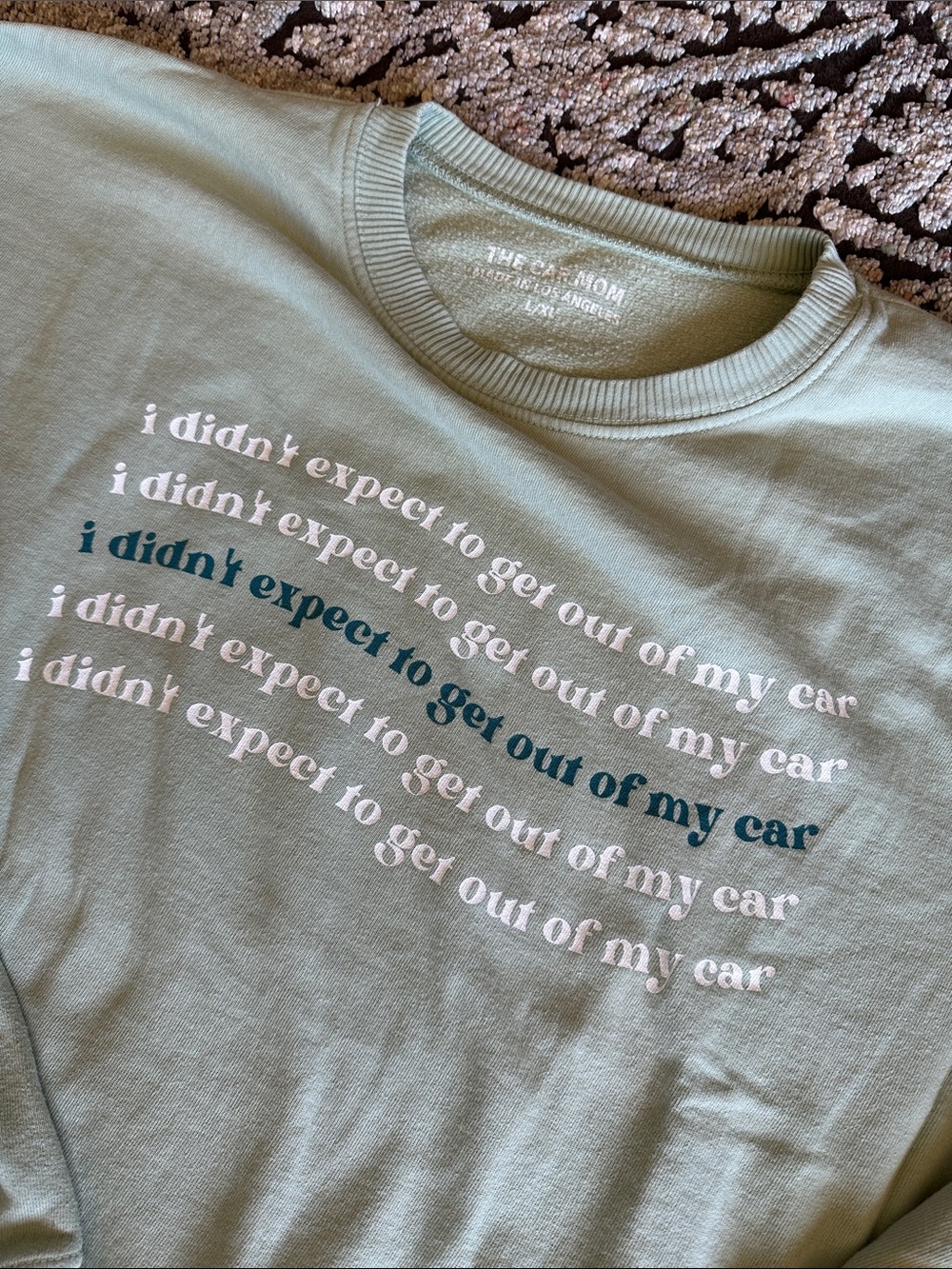 ☀️EUC The Car Mom sweatshirt